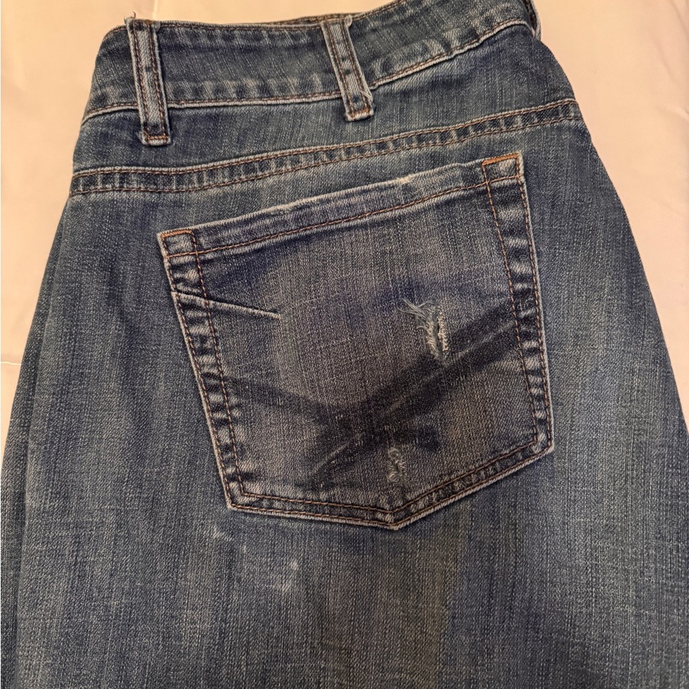 Stetson Bootcut Wide Leg Denim Jeans 16R